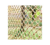 Child Safety Net Hemp Rope Climbing Net for Balcony and Stairs, Anti-Fall, Room Divider Ceiling, 2x5m