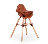 CHILDHOME - Chaise haute évolutive Evolu 2 avec arceau - Terracotta