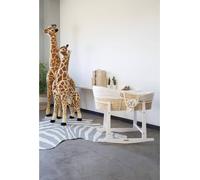 CHILDHOME Corbeille Moïse avec matelas et housse Nature Blanc Crème