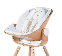 Childhome Coussin Réducteur de Naissance; Compatible Transat Naissance Evolu Newborn Seat; 100 pourcent Coton; Harnais de sécurité 5 points; Confortable; Ergonomique; Motif Gold Hearts CHEVOSCNBJOH