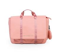 Childhome CWSBPC Cartable, Sac à dos enfant, Sac d'école, 2 compartiments, Bretelles Réglables, Pochette isotherme intérieure, Housse de pluie, My School Bag, Pink Copper