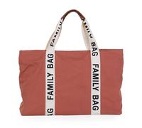 Childhome, Family Bag, Sac à Langer, Sac de Voyage/W nd, Grande Contenance, Pochette incluse détachable, Collection Signature Terracotta
