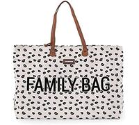 Childhome Sac à langer de voyage Family Bag – Grande contenance – Blanc imprimé TU