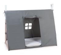 CHILDHOME Toile De Lit Tipi 70x140cm Gris Gris G