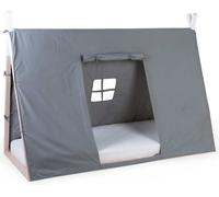 CHILDHOME Housse pour lit tipi 90x200 cm Gris