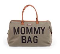Childhome Sac à langer Mommy Bag – grande contenance, tapis à langer, poche isotherme, kaki