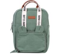 Childhome, Sac A Dos, Bebe, Sac À Dos Enfant, Cartable Maternelle, Pochette Isotherme, Compartiment Boite À Repas, Solide, Matière Coton, My First Bag, 7l, Mini Club, Signature, Ve[Sac8220282]