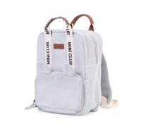 Childhome - Sac à Dos enfant Mini Club Signature - Canvas Off White