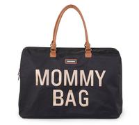 CHILDHOME Sac à langer mommy bag large noir/doré