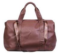 CHILDHOME - Sac à Langer Mommy Bag - Signature - Simili - Dark Brown G