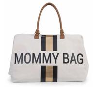 CHILDHOME Sac à langer Mommy Bag Toile grise et dorée