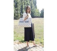 CHILDHOME Sac Familial Toile Léopard Sac à Couches Sac à Langer Sac pour Bébé Multicolore G