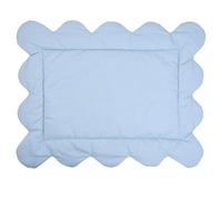 CHILDHOME Tapis de Jeu Biscuit Dreams - 95x75 cm - Moelleux et Doux pour Bébé - Tapis Décoratif pour Chambre ou Salle de Jeux - Motif Élégant, Confortable et Sûr - Coloris Bleu