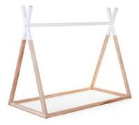 CHILDHOME Tipi Lit 70x140cm Bois Naturel Brun G