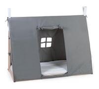 CHILDHOME Toile De Lit Tipi 70x140cm Gris Gris G