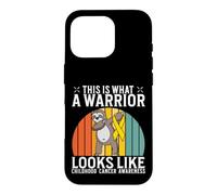 Childhood Cancer Awareness Kids Childhood Cancer Warrior Coque pour iPhone 16 Pro