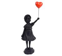Childhood Imagery Statue - Youthful Decoration for Courtyards | Painted Casting with Floating Orb, Exterior Enhancement supplies, Abstract Aesthetics Gear for Bedrooms, Studies and Balconies