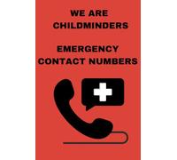 Childminders Emergency Contact Book: For co-childminders or a childminder working with an assistant