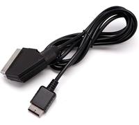 CHILDMORY 1.8m 6Ft RGB SCART Câble Câble TV AV pour Playstation PS2 PS3 Slim Line Console