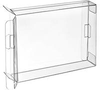 CHILDMORY 10PCS Boîte de protection Boîtier Protecteur Compatible pour PS2 NGC/Wii /Xbox /Xbox 360 game Box Cartridge box Clear