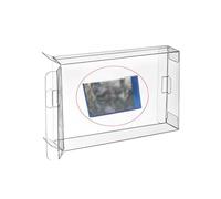 CHILDMORY 10PCS Boîte de protection Boîtier Protecteur Compatible pour PS3 PS4 Cartridge box Clear