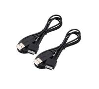 CHILDMORY 2Pcs USB chargeur câble de transfert de données câble de charge, compatible pour PS Vita 1000 console 1.2 M / 3.9 FT
