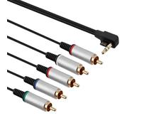 CHILDMORY Câble audio vidéo composant AV HD, compatible pour PSP 2000/3000 console 1,8 M/5,9 FT