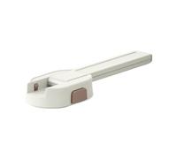 Childproof Toilet Lid Lock, Adhesive Seat Latch, 24x7.7x3cm/9.45x3.03x1.18 Inches Bathroom Safety Accessory, Pet Kid Protection, Home Security Tool Abs