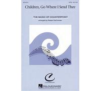 Children, Go Where I Send Thee - SATB and Solos and Tambourine - CHORAL SCORE