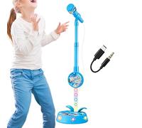 Children Karaoke Stand Toy, Height-Adjustable Music Performance Prop, | Kids Microphone, Adjustable Height Realistic Singing Props, Kids Sing-Along Machine with Stand, Birthday Party Singing, Home