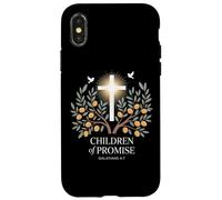 Children of Promise Cross Galates 4:7 Freedom Coque pour iPhone X/XS