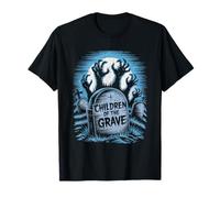 Children of The Grave Zombie Hands Cimetière T-Shirt