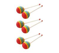 Children Percussion Set - Colorful Foam Drum Mallets Kit | Lightweight Safe Musical Beaters for Xylophone, Glockenspiel, Vibraphone, Kindergarten Rhythm Activity, Teacher Classroom Use, Entertainment