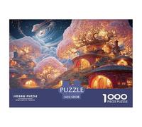 Children Playing in The Front Yard 1000 Pièces Puzzles Traditional Chinese Architecture Soulage Le Stress Puzzle pour Adultes Jeu Créatif 52x38cm/1000pcs
