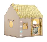 Children PlayTent - Large Indoor Castle Design, Fantasy Playhouse Structure | Kids Secret Base Tent for Boys Girls, Bedroom Play, Imaginative Role Play, Gift for Birthdays and Festivals