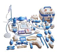 Children’s Doctor Toy Set, Pretend Medical Suitcase Play Kit with Lights and Sound, Role Play Doctor for Kids, Multi-Function Medical Tools for Birthdays, 1 Set