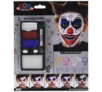 Children`S Make-Up Set My Other Me 24 X 20 Cm Male Clown Terro Costume Accs NEUF