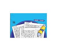 Children’s Matching Puzzle Game - Early Learning Search Activity Book | 32 Pages Paper, 25.8x18cm Size, Interactive Party Favor for Kindergarten, Home, School, Travel, Birthday and Christmas