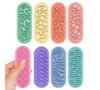 Children Sensory Fidget Toy - Silicone Fidget Set, Soft Stress Relief Toys for Kids, Calm Down Kit for Classroom Focus, Portable Travel Play Set for Boys and Girls, Safe Sensory Tools for Home School