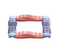 Children's Balance Beam Toy - Sensory Motor Skill Trainer for Kids with Textured surfce | Coordination Enhancing Board Set for Boys Girls, Physical tharapy and Outdoor Learning Games