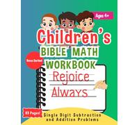 Children's Bible Math Workbook