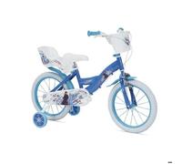 Huffy, Disney Frozen Girls Vélo 16 Pouces, Bleu, Taille Unique