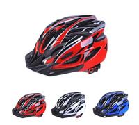 Children's Bicycle Helme/Scooter Helme/Suitable for 5-15 Years Old Unisex Helmet Lightweight Adjustable Removable Visor Suitable for Scooters Skates and Cyclists (Red and Black - M)