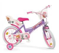 Vélo 16"" - TOIMSA - Paw Patrol - Rose - Siège réglable - Pour filles 3-6 ans
