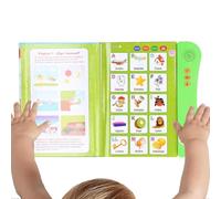 Children's Books With Sound Buttons - Interactive Word Learning Educational Book | Sound Activated Reading And Vocabulary Toy | Early Learning Activity Book For Kids Over 3 Years Old At Home School Tr