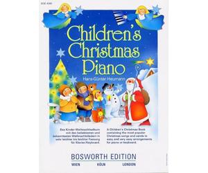 Children's Christmas Piano - Recueil Musical De Hans-Günter Heumann Avec 34 Chants De Noël Allemands Et Anglais | Arrangements Faciles Et Très Faciles Pour Enfants Au Piano Ou Au Clavier