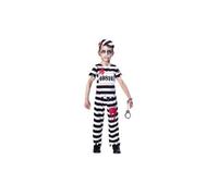 Children's Costume Zombie Convict 5 - 6 Years