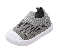 Children's Cotton Slippers Winter Boys And Girls Home Indoor Cute Padded Wool Slippers Baby Baby Cotton Shoes chaussons 21 (Grey, 20 Infant)