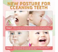 Children's Foam Toothpaste,Toothpaste For Oral Care For Children,Deep Cleaning Gums,Children's Toothpaste Foam (Strawberry & Watermelon)