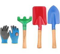 Children's Garden Hand Tools,Gardening Gloves for Children,Beach Toys for Children,Mini Garden Plant Shovel with Wooden Handle